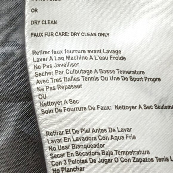 MICHAEL KORS Women's Puffer Down Jacket Zip Up Coat Parka Size S Black - Picture 13 of 16